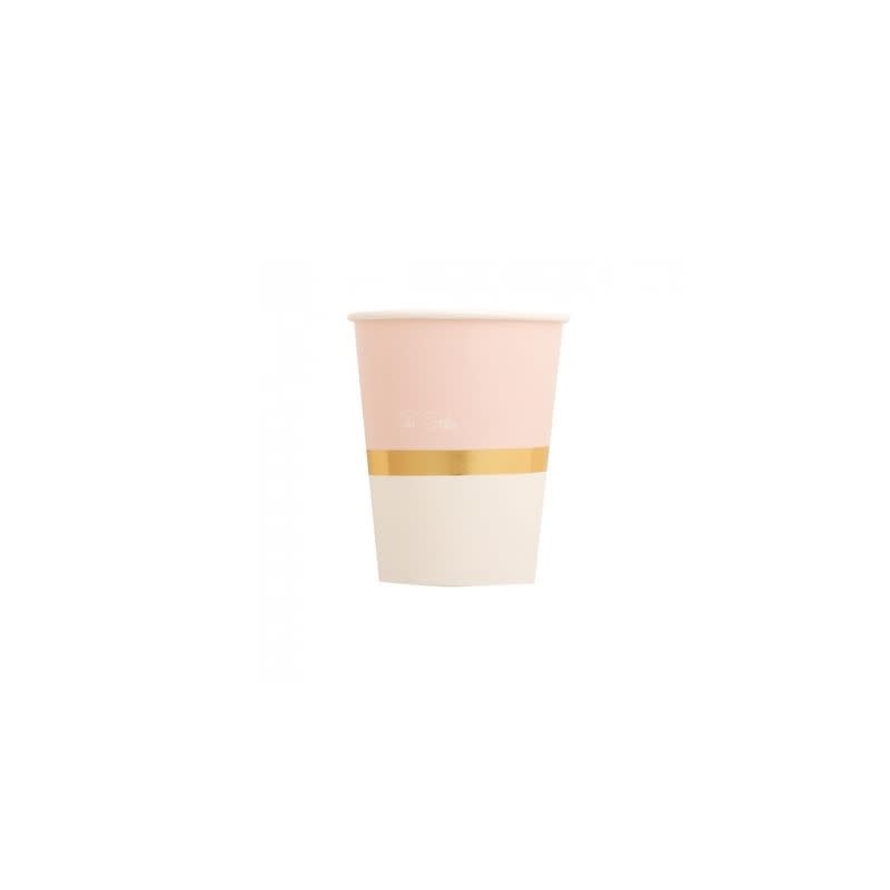 Cups & Wrapper 8/pk-Baby Pink