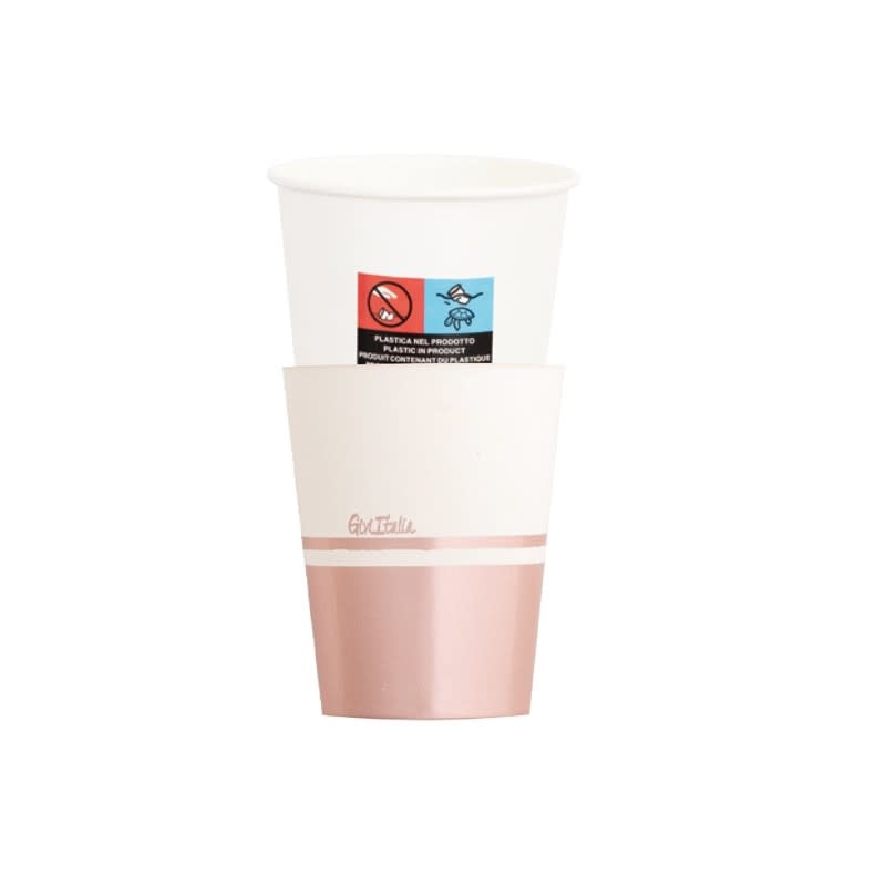 Cups & Wrapper 8/pk-Libery Rose Gold