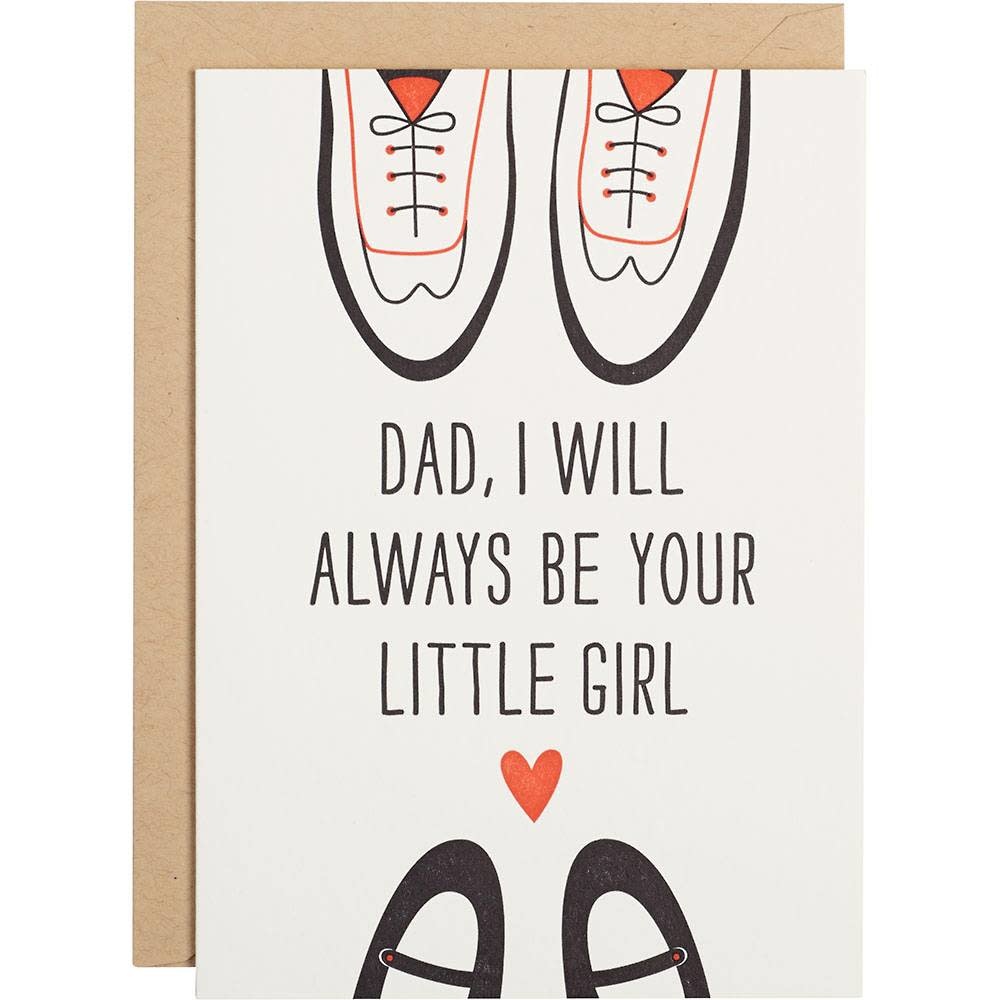 Dad's Little Girl A6 Single Card