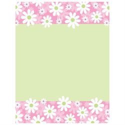 25 Designed Printable Sheets-Daisy Stipes