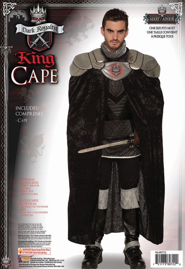 Dark Royalty King Cape_Std