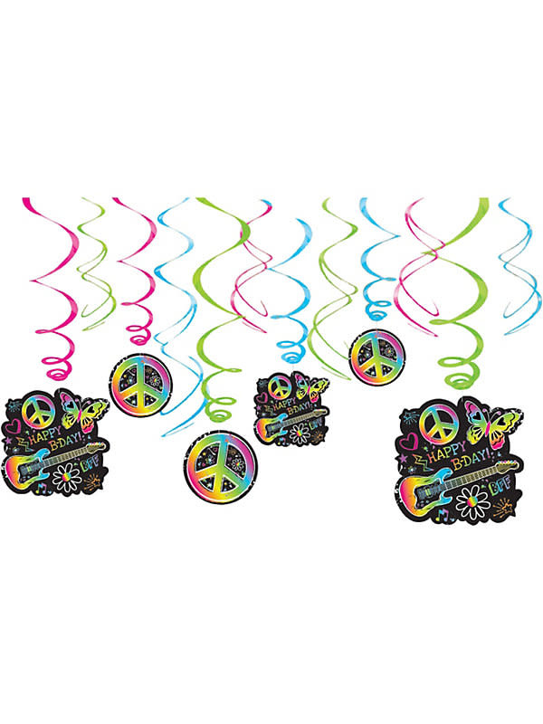 Dec Swirl Val Pk Neon Bday