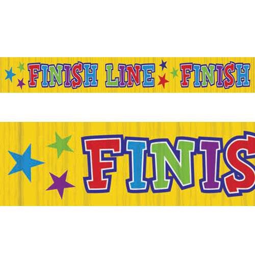 Deco Crepe Streamer - Finish Line