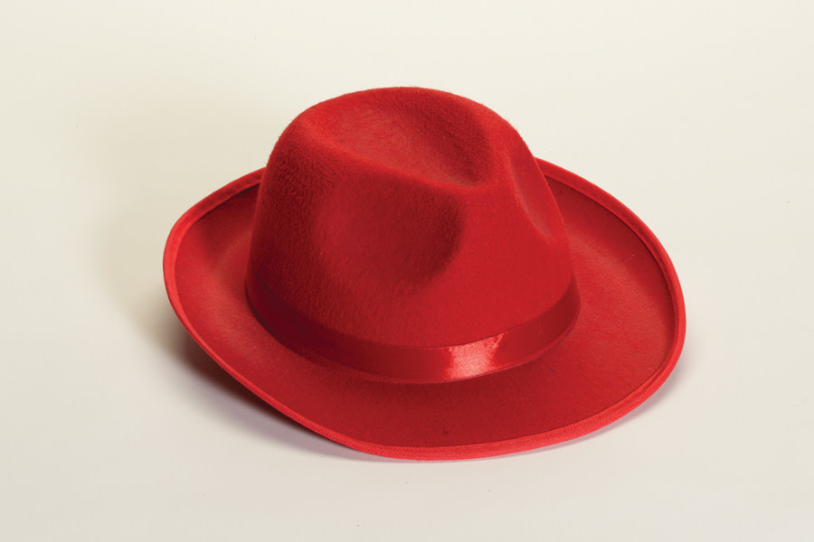Deluxe Fedora-Red