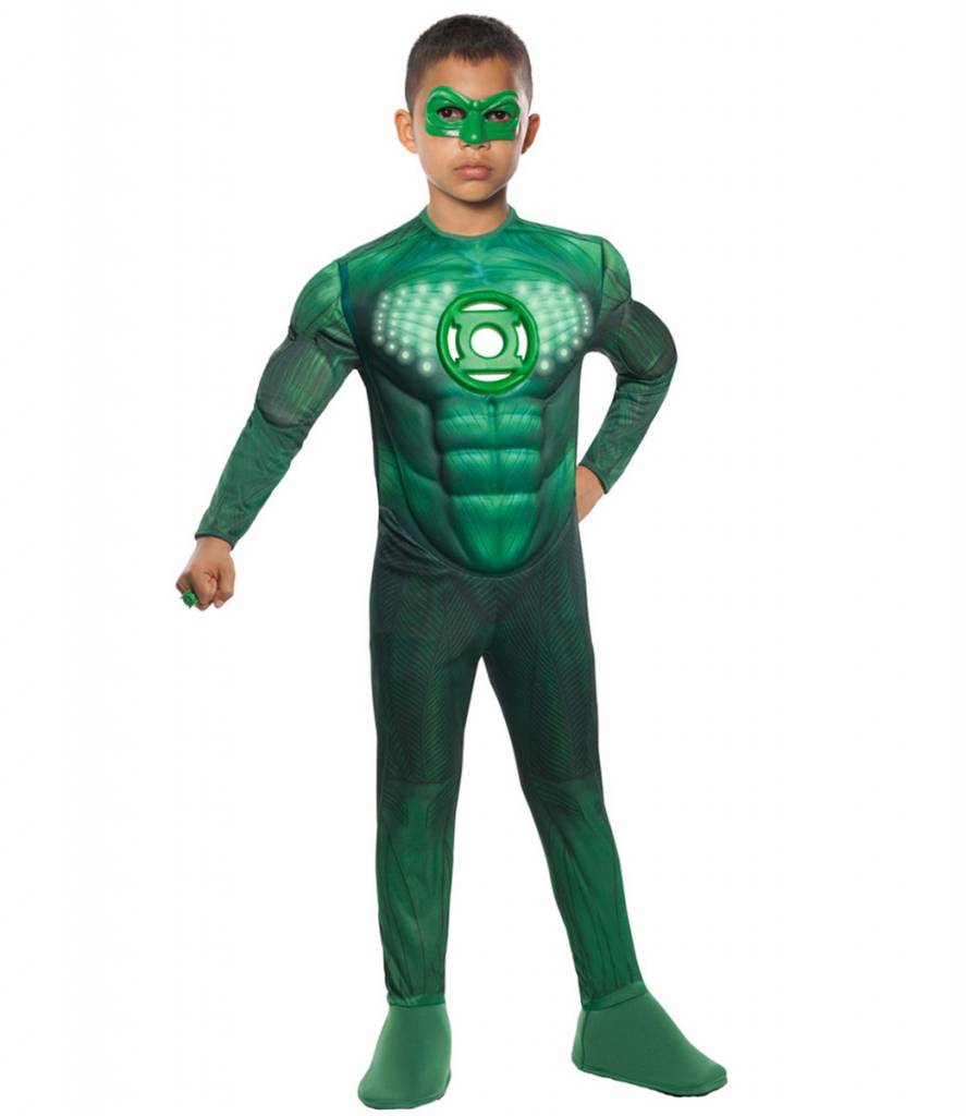 Green Lantern Child's Hal Jordan Lite Up Costume