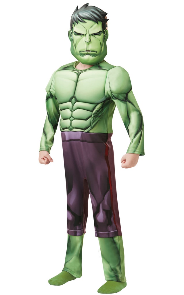 Deluxe Hulk 9-10 years/Child Boys Child
