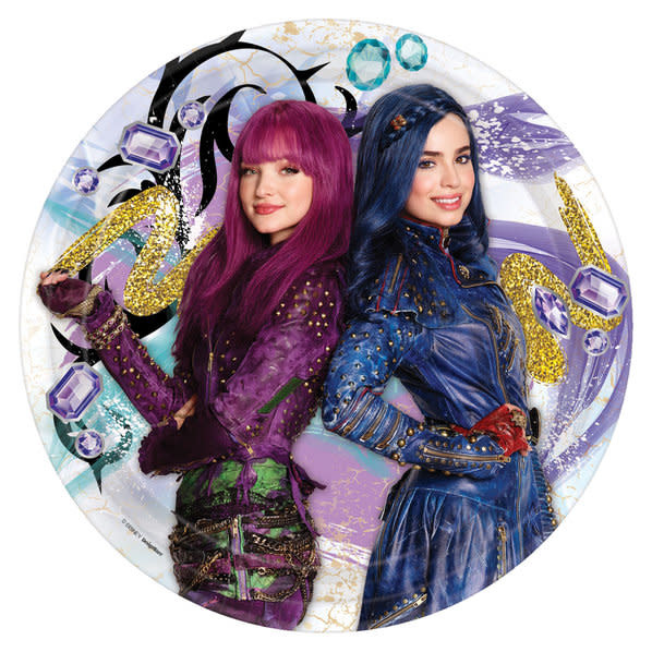 Descendants 2-Lunch Plate 9''