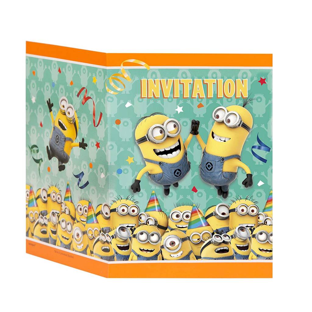 Despicable Me - Invites