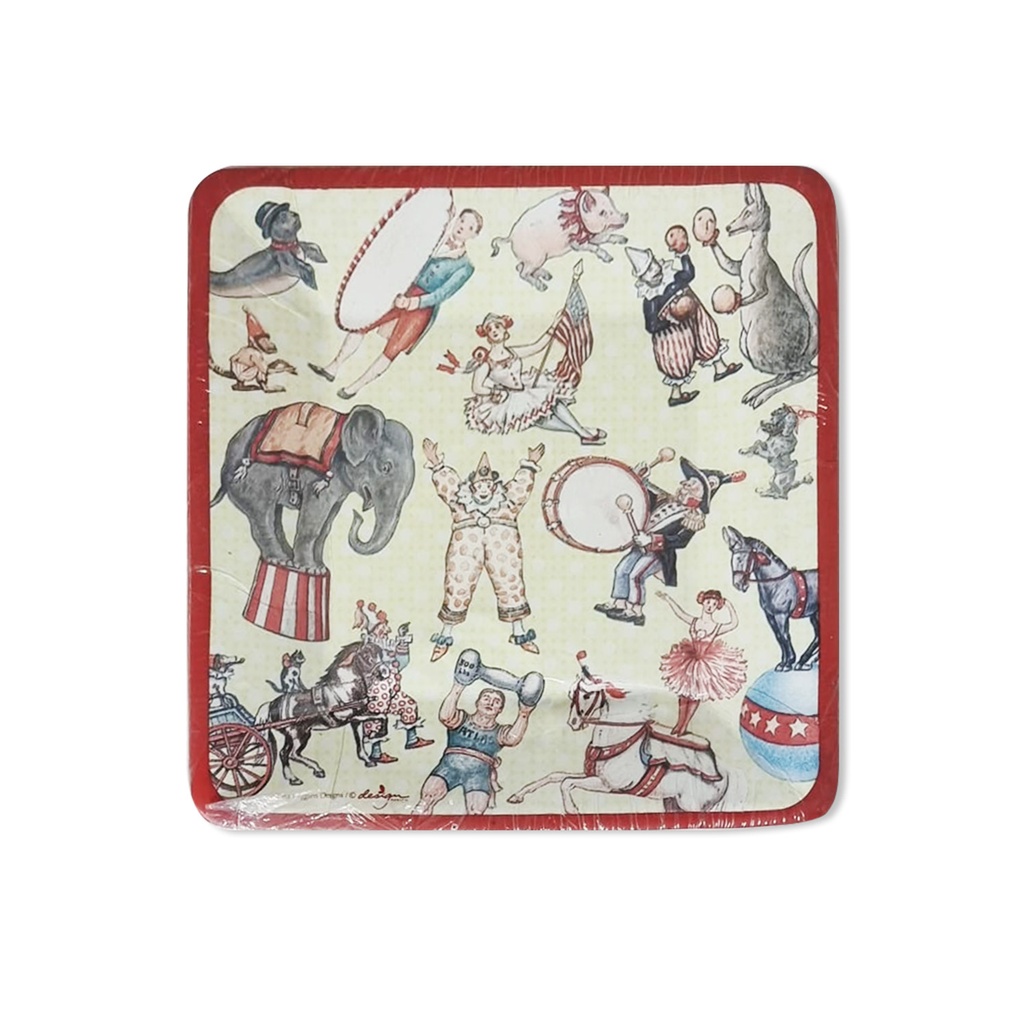 Dessert Plates-Carnival 8/pk