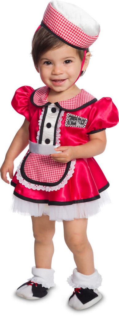 Diner Baby Girls Costume S/ Girls Toddler
