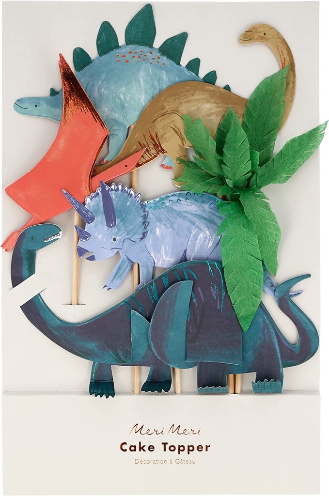 Dinosaur Kingdom Cake Toppers