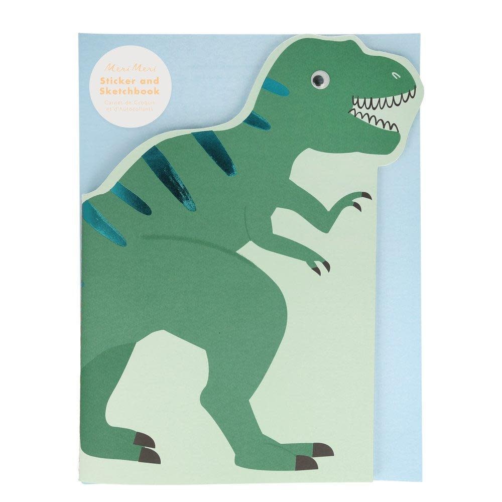 Dinosaur Sticker & Sketchbook Arts & Crafts