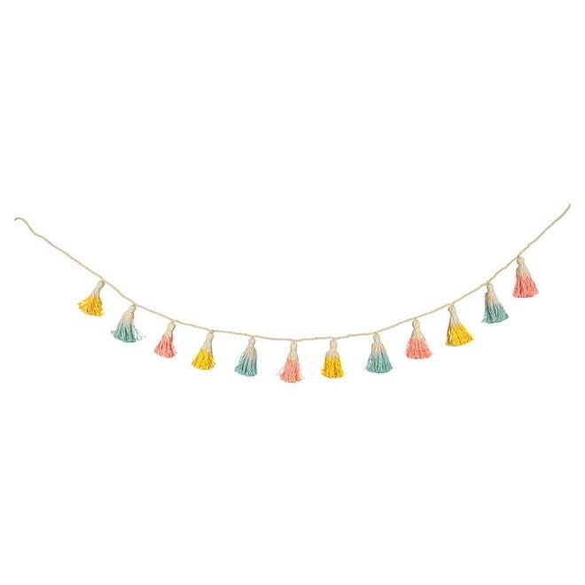 Dip Dyed Tassel Garland