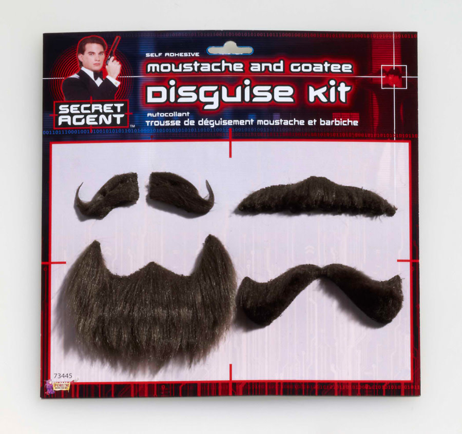 Disguise Set-Moustache/Goatee