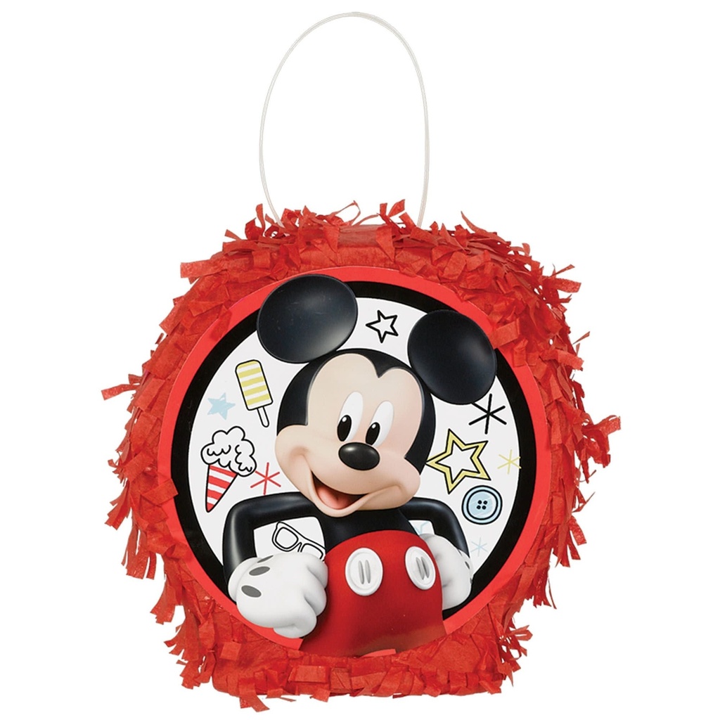  Disney Mickey on the Go Tissue Party Favor Container (6HX6WX2D) Inch