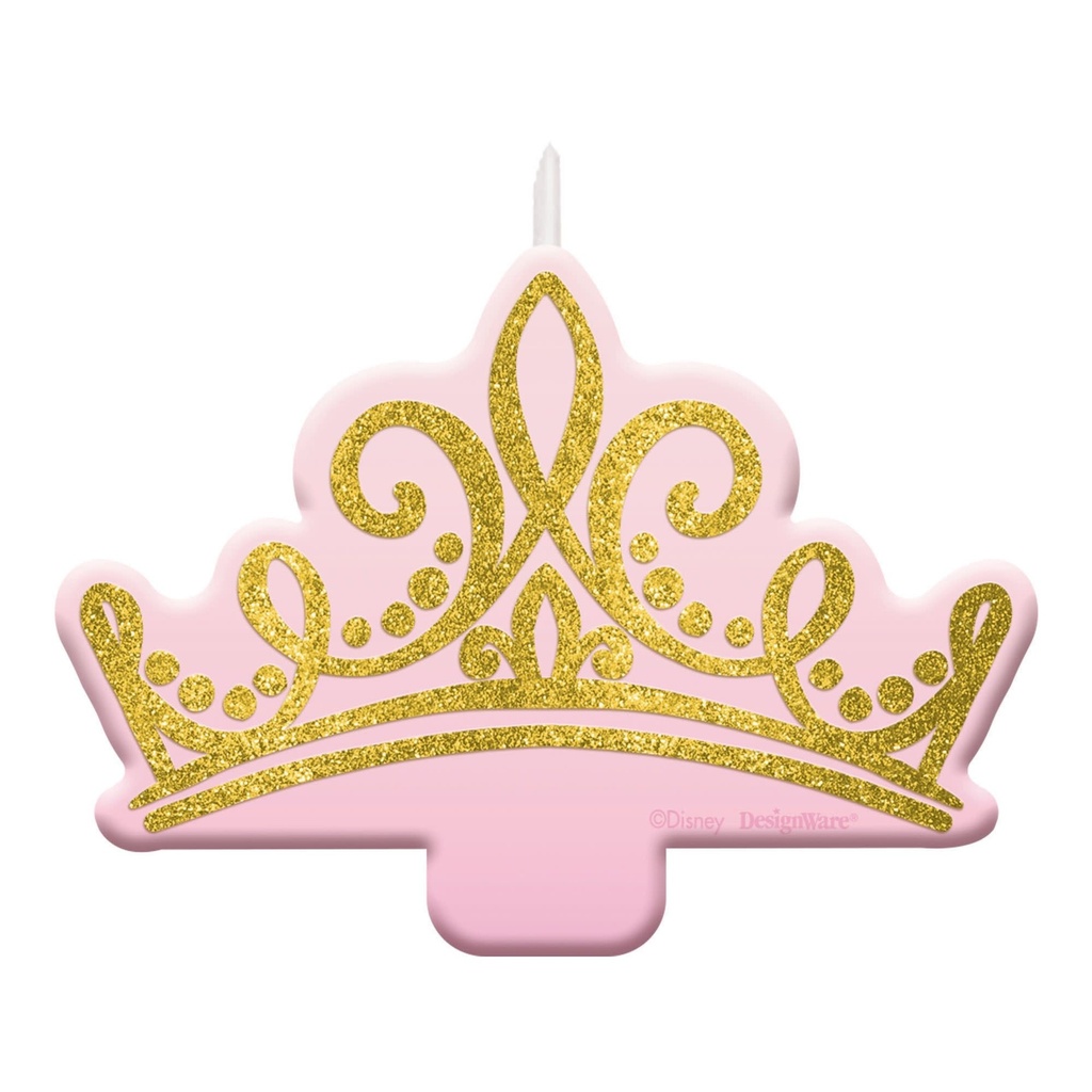 Disney Princess Glitter Candle