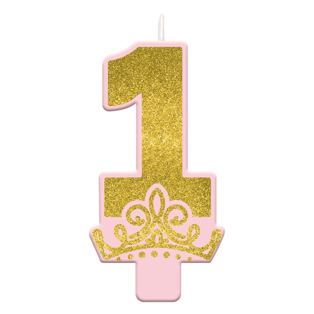 Disney Princess Toddler 1st Birthday Candle