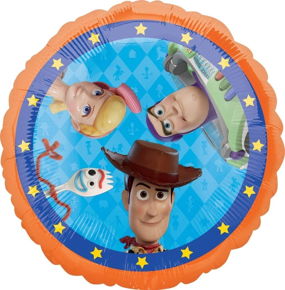 Disney/Pixar Toy Story 4 Round Plates, 9 Inch