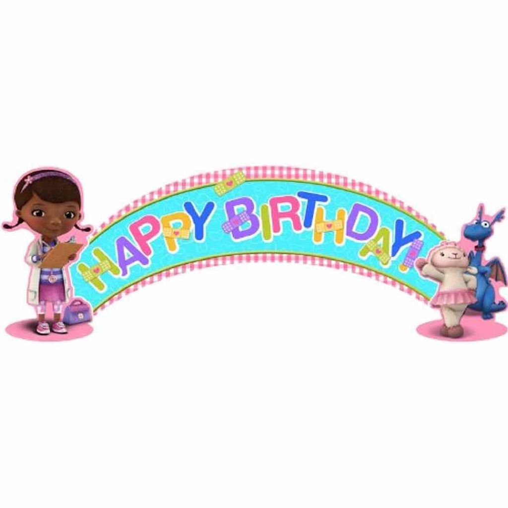 Doc Mcstuffins - Birthday Banner
