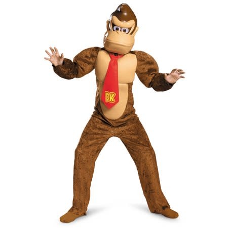 Donkey Kong Deluxe Boys Costume
