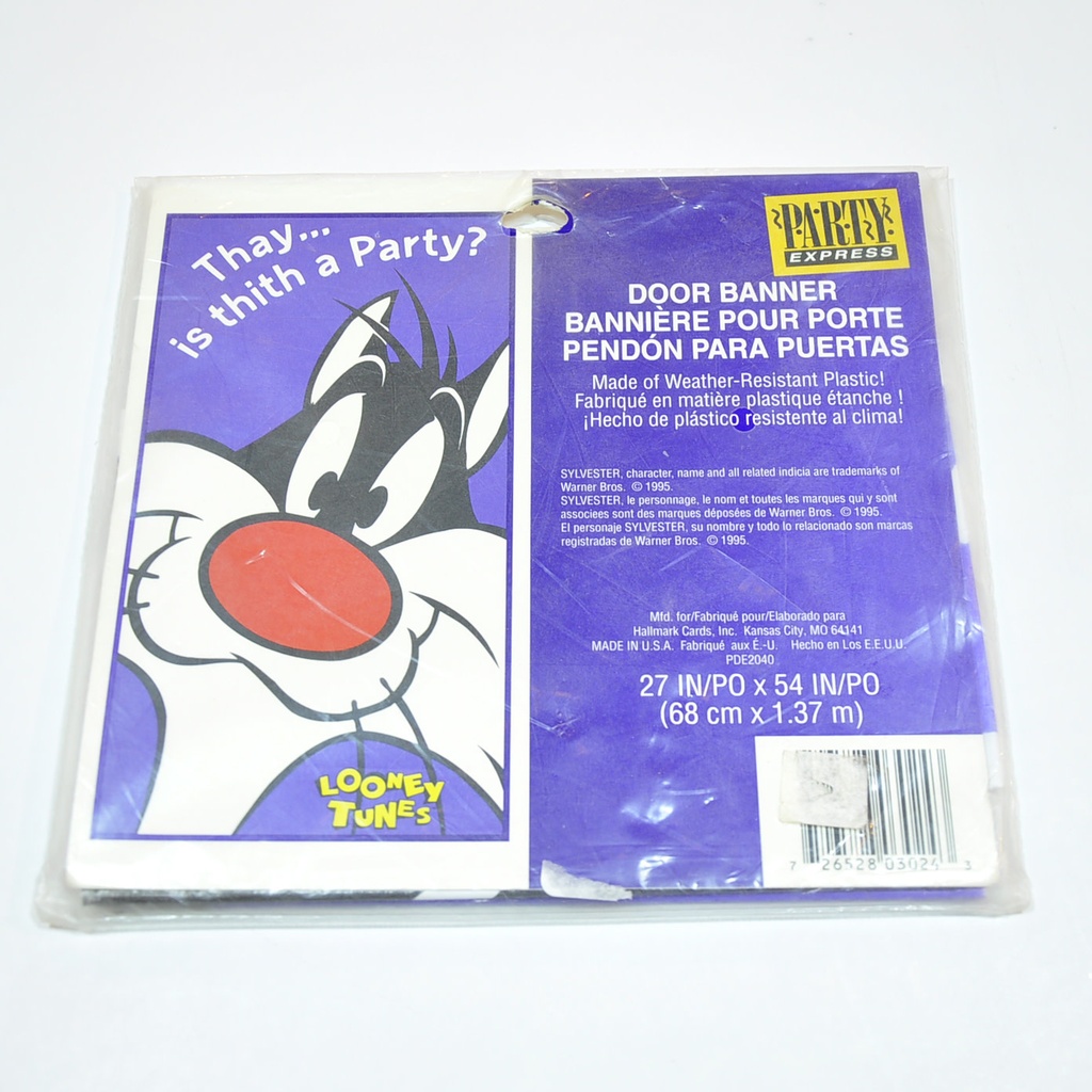 Door Banner - Looney Faces