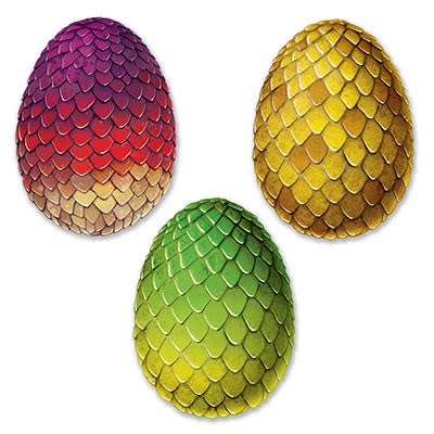 Dragon Egg Cutouts Dinosaurs & Dragons