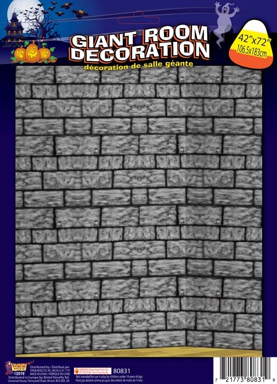 Dungeon Wall 42"X72" Mural Halloween