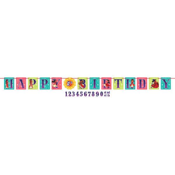 Elena of Avalor- Ribbon Letter Banner Kit