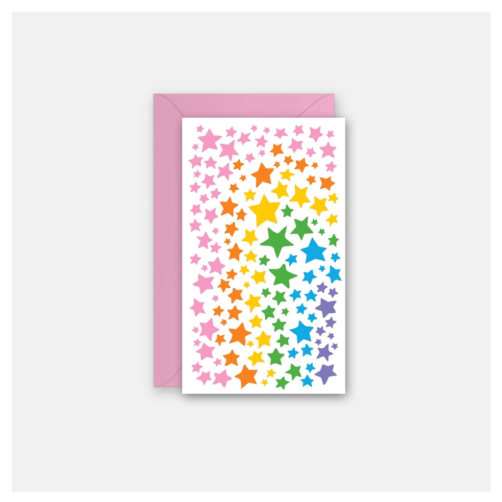 Enclosure Card - Stars