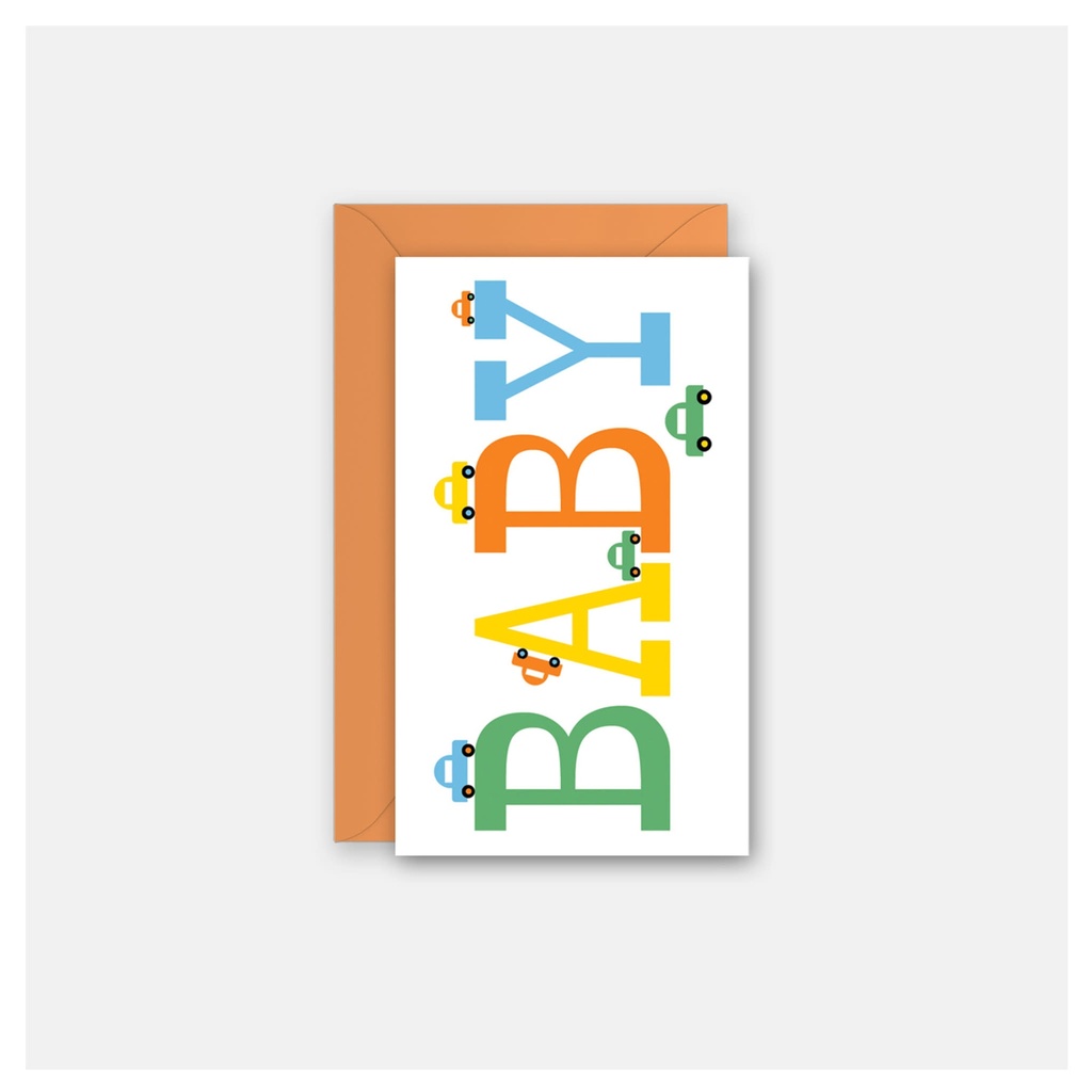 Enclosure Card - Toy Cars.