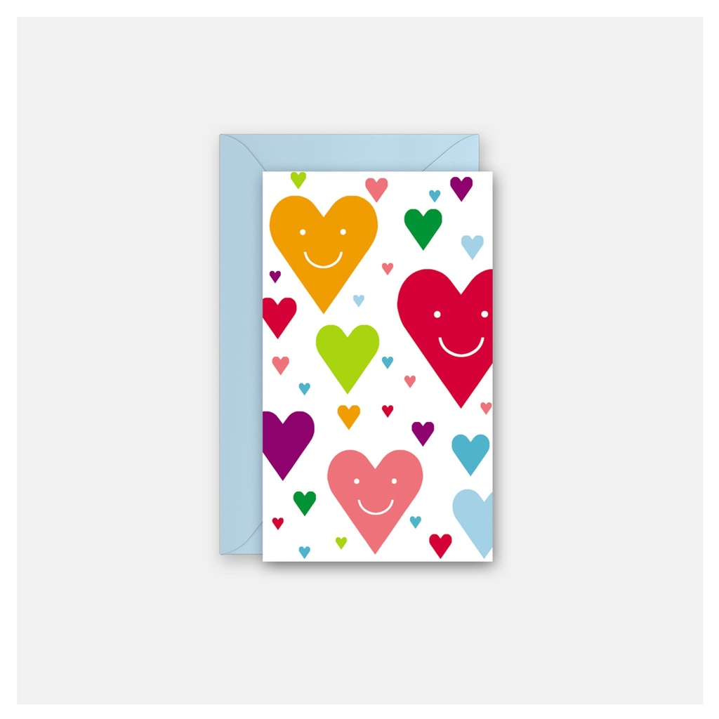 Enclosure Cards - Happy Hearts.