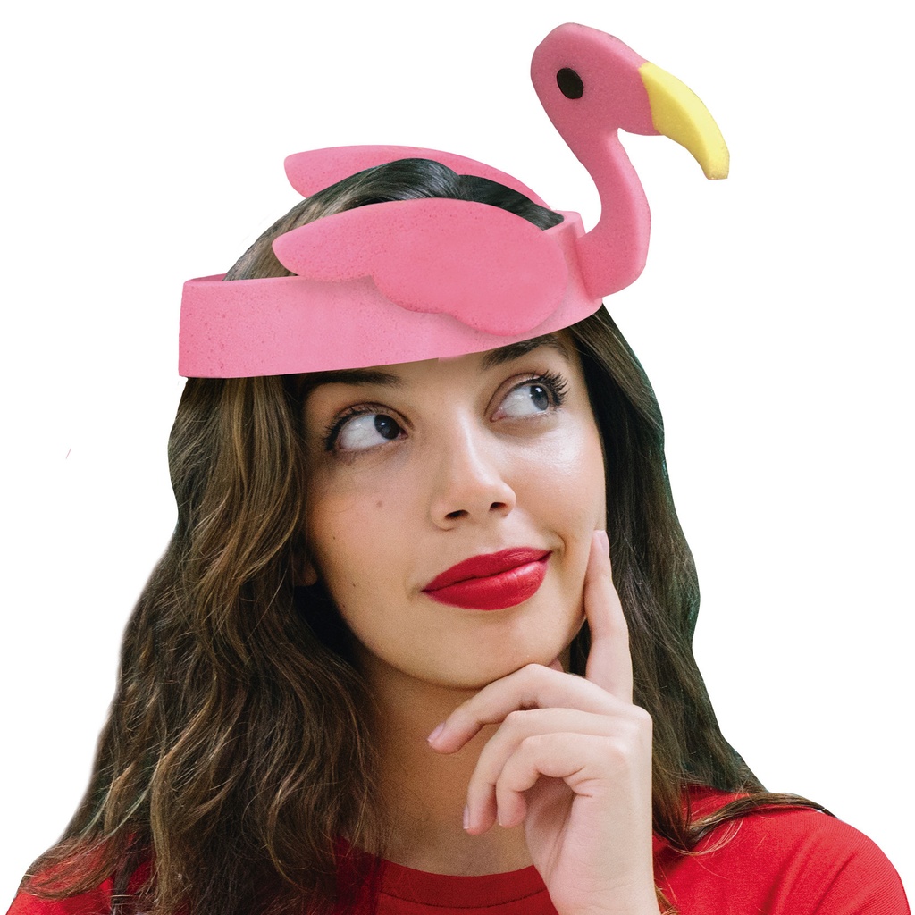 FLAMINGO HEADBAND Hawaiian/Tropical