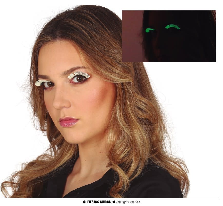 رموش فلورية مشعة