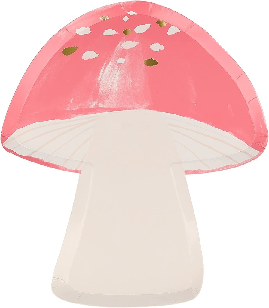 Fairy Toadstool Plates