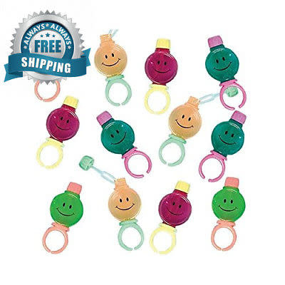 Favor - Smile Bubble Rings