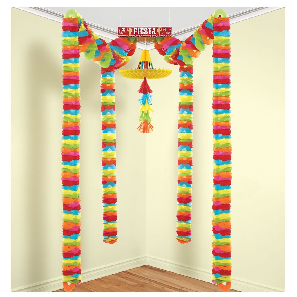 Fiesta All In One Decoration Kit Mexican Fiesta