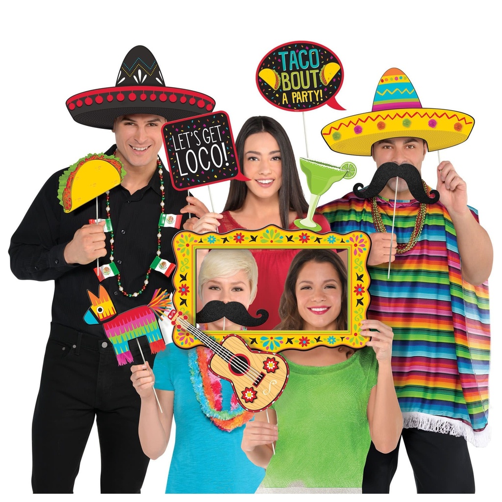 Fiesta Deluxe Jumbo Photo Props Mexican Fiesta