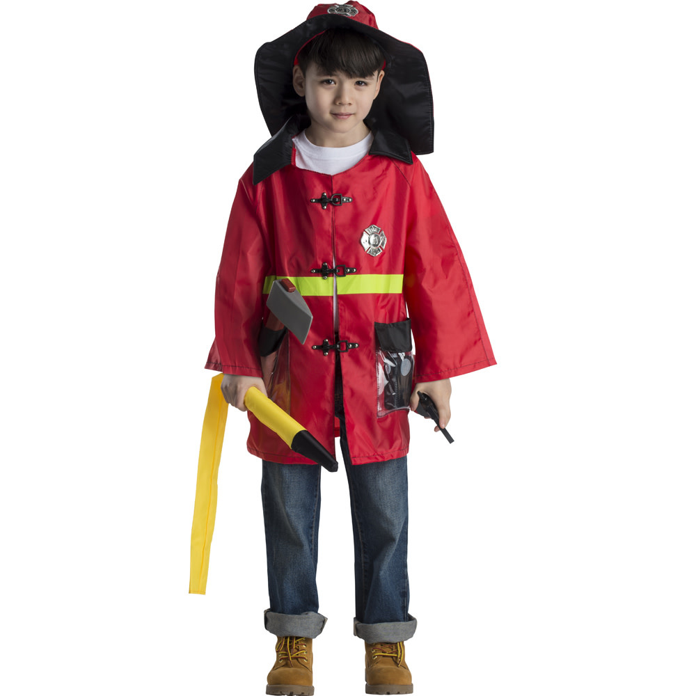 Fire Fighter Role Play Dress Up Set Boys Child