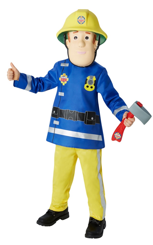 Fireman Sam Kids Costume