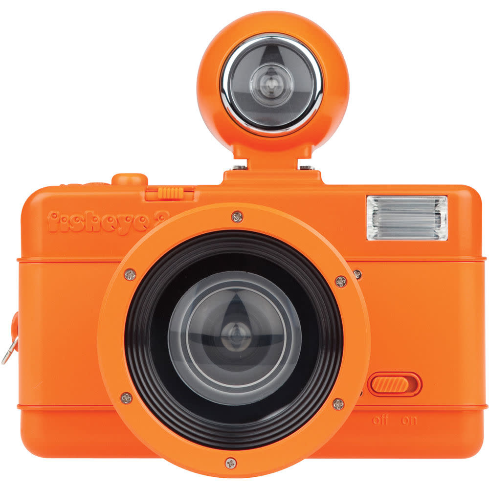 Fisheye 2 Vibrant Orange Photography