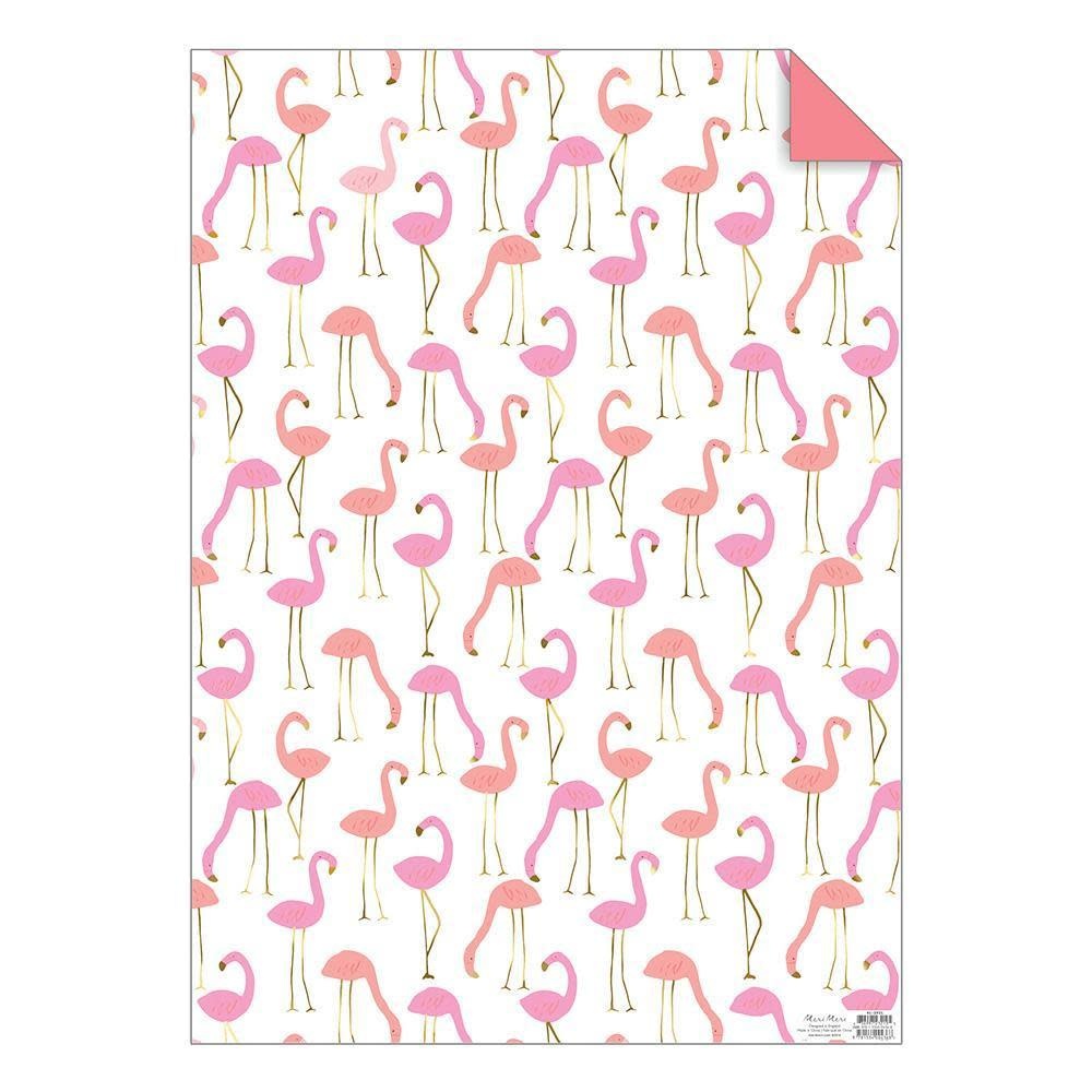 Flamingo Gift Wrap Sheets