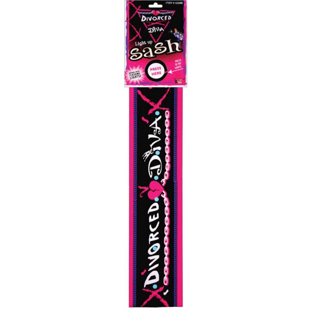 Flashing Sash - Divorced Diva