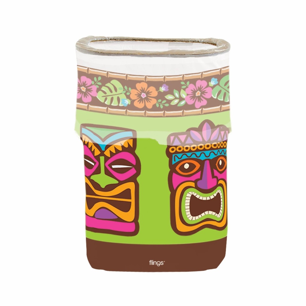 Flings® Bin - Tiki Hawaiian/Tropical