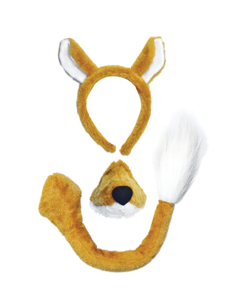 Fox Set And Sound/Ears Nose Tail&Bow Tie