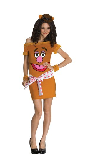Fozzie-The Muppets Women's Costume S/Adult Video Games