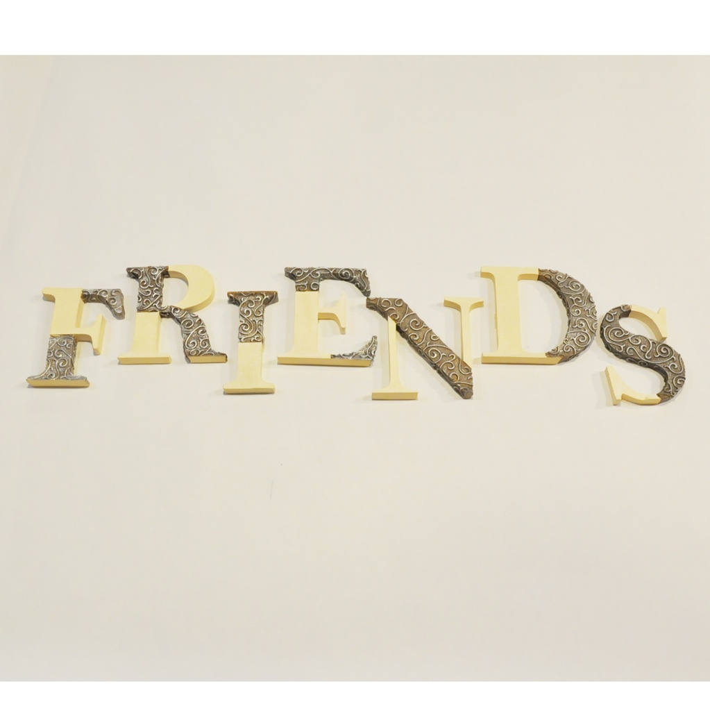 Freestanding Letters-Friends Home Accessories