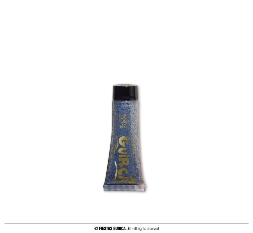 GLITTER MAKE-UP TUBE, CREME 20ML, SILVER