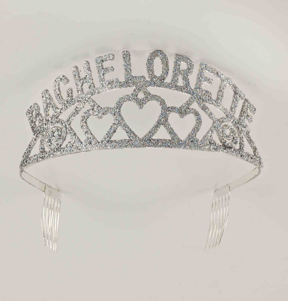 GLITTER TIARA-BACHELORETTE Bridal & Wedding