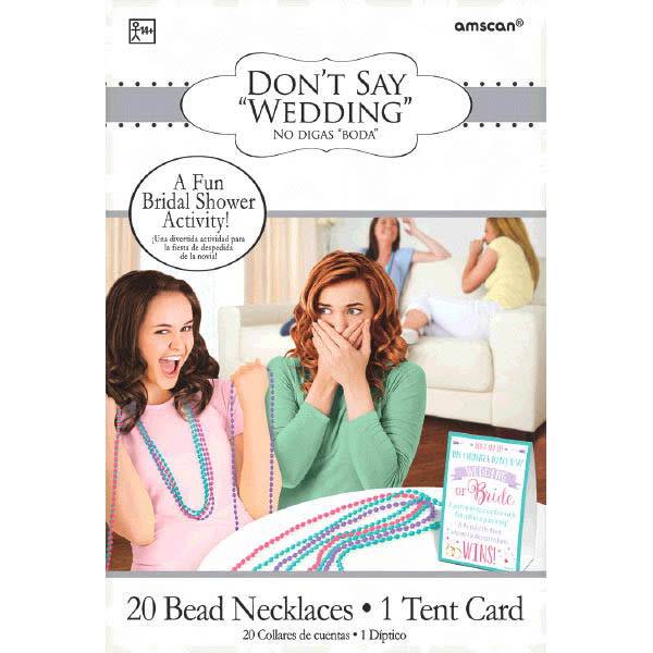 Game-Don't Say Wedding Bridal & Wedding