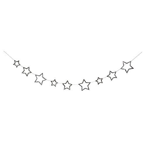 Garland Mini  Glttr Stars-Silver